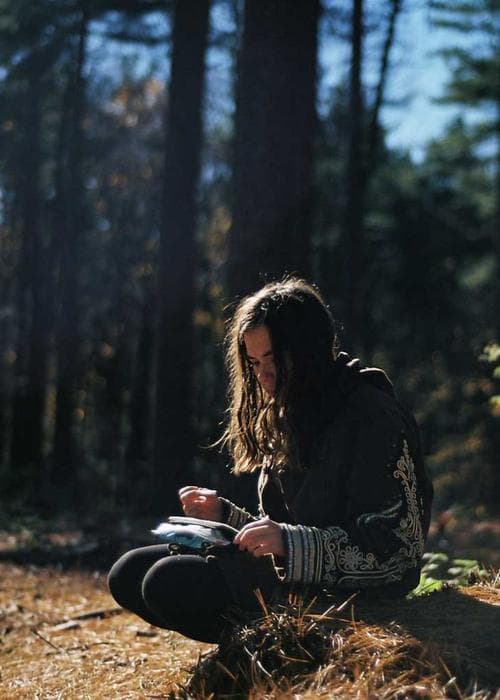 체크 미디 원피스