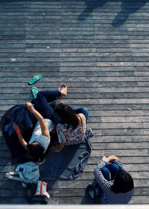 플로럴 미디 원피스